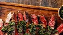 Grilled Sirloin Steak with Chimichurri Grilled Sirloin Steak with Chimichurri