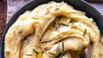 Slow Cooker Cheesy Garlic Herb Mashed Potatoes Slow Cooker Cheesy Garlic Herb Mashed Potatoes