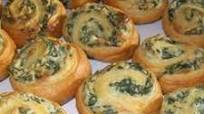Spinach Pinwheels Spinach Pinwheels