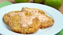 Buttermilk Marinated Fried Green Tomatoes Buttermilk Marinated Fried Green Tomatoes