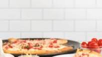 Tomato, Basil, Ricotta Pizza Tomato, Basil, Ricotta Pizza