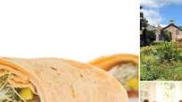 Smoked Turkey Hummus Wraps Smoked Turkey Hummus Wraps