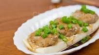 Steamed Tofu with Pork Mince Recipe Steamed Tofu with Pork Mince Recipe