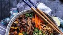Crockpot Caramelized Pork Ramen Noodle Soup w/Curry Roasted Acorn Squash. Crockpot Caramelized Pork Ramen Noodle Soup w/Curry Roasted Acorn Squash.