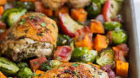 One Pan Autumn Chicken Dinner One Pan Autumn Chicken Dinner