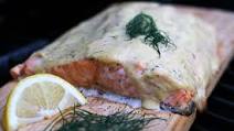 Cedar Planked Salmon with Dill Cedar Planked Salmon with Dill