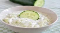 Cucumber Raita with Mint Chutney Cucumber Raita with Mint Chutney