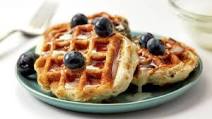 Blueberry Biscuit Waffles Blueberry Biscuit Waffles