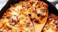 Cheesy Ground Beef Skillet Pasta Recipe Cheesy Ground Beef Skillet Pasta Recipe