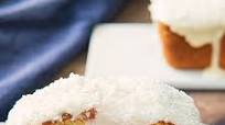 Creamy Vanilla Frosted Coconut Pound Cake Creamy Vanilla Frosted Coconut Pound Cake