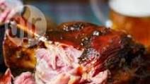 Slow cooked ham hock in cola Slow cooked ham hock in cola