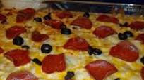 Pepperoni Pizza Casserole Pepperoni Pizza Casserole