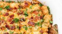 Cheesy Tater Tot Breakfast Bake Cheesy Tater Tot Breakfast Bake