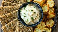 Whipped Roasted Garlic Feta Hummus Whipped Roasted Garlic Feta Hummus