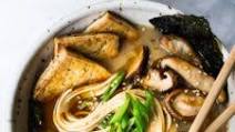 Vegan Ramen with Shiitake Broth Vegan Ramen with Shiitake Broth