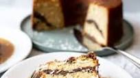 Coconut Coffee Cake with Caramel Sauce Coconut Coffee Cake with Caramel Sauce