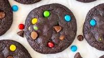 M&M Double Chocolate Cookies M&M Double Chocolate Cookies