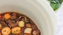 Slow Cooker Beef Bourguignon Slow Cooker Beef Bourguignon