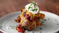 Chili Cheese Hasselback Potatoes Chili Cheese Hasselback Potatoes