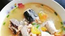 Mackerel sardines with sotanghon soup Mackerel sardines with sotanghon soup