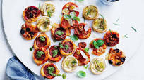 Antipasto mini pizzas Antipasto mini pizzas