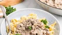 Ground Beef Stroganoff Recipe Ground Beef Stroganoff Recipe
