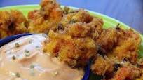 Shrimp or Crawfish Beignets and Cajun Sauce Shrimp or Crawfish Beignets and Cajun Sauce