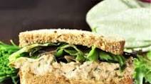 Salmon Salad Sandwich (No Mayo) Salmon Salad Sandwich (No Mayo)