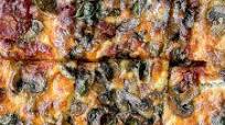Garlic Mushroom Focaccia Pizza Garlic Mushroom Focaccia Pizza