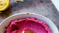 Quick Beetroot Hummus Quick Beetroot Hummus