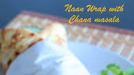 Chickpeas Naan Wrap | Veg Naan Wrap Chickpeas Naan Wrap | Veg Naan Wrap
