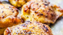 Baked Ranch Chicken Thighs Baked Ranch Chicken Thighs