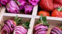 Pink Chocolate Covered Strawberries Recipe Pink Chocolate Covered Strawberries Recipe
