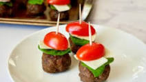 SCD Pizza Meatball Skewers SCD Pizza Meatball Skewers