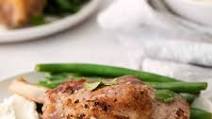 Pork Chops with Andouille & Pecan Stuffing Pork Chops with Andouille & Pecan Stuffing