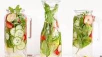 Strawberry, lime, cucumber and mint water Strawberry, lime, cucumber and mint water