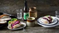 Roast pork belly rolls with apple Roast pork belly rolls with apple