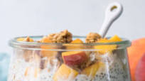 Peaches & Cream Overnight Chia Yogurt Parfait Peaches & Cream Overnight Chia Yogurt Parfait