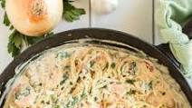 Easy Creamy Seafood Pasta Easy Creamy Seafood Pasta
