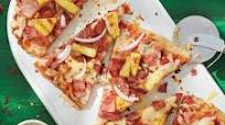 Grilled Pineapple & Turkey Bacon Pizza Grilled Pineapple & Turkey Bacon Pizza