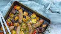 Easy Sausage Traybake Easy Sausage Traybake