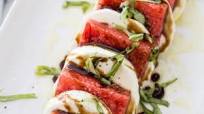 Watermelon Caprese Watermelon Caprese