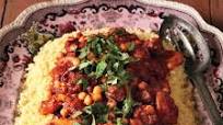 Lamb Tagine With Chickpeas and Apricots Lamb Tagine With Chickpeas and Apricots