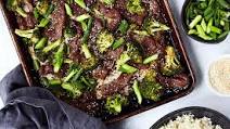 Easy Sheet Pan Keto Beef and Broccoli Easy Sheet Pan Keto Beef and Broccoli