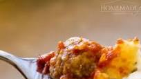 Meatball Stuffed Baked Potato Meatball Stuffed Baked Potato