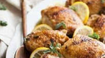 Baked Lemon Chicken Thighs Recipe Baked Lemon Chicken Thighs Recipe