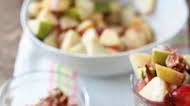 Autumn Fruit Salad with Cinnamon Greek Yogurt Dressing Autumn Fruit Salad with Cinnamon Greek Yogurt Dressing