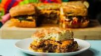 Giant Cheesy Carnitas Sandwich Recipe Giant Cheesy Carnitas Sandwich Recipe