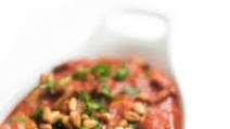 Lebanese Baked Eggplant With Beef and Pine Nuts Lebanese Baked Eggplant With Beef and Pine Nuts