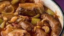 Sausage, pork belly and bacon casserole Sausage, pork belly and bacon casserole
